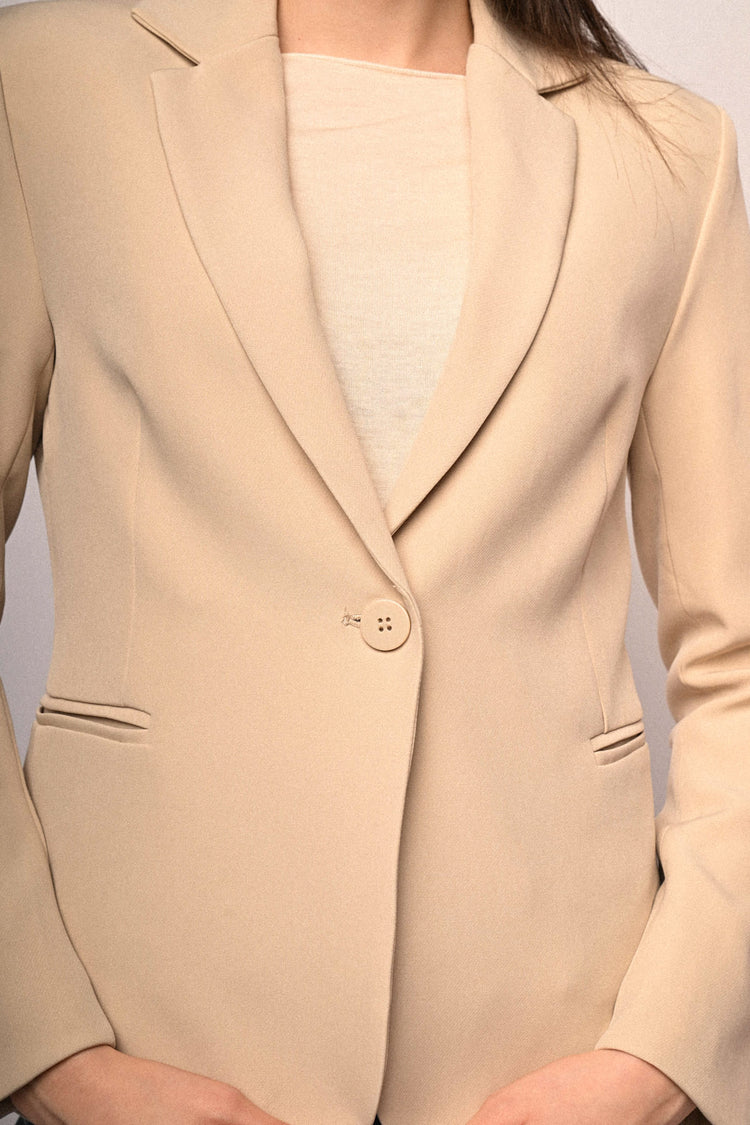 Blazer basic monopetto