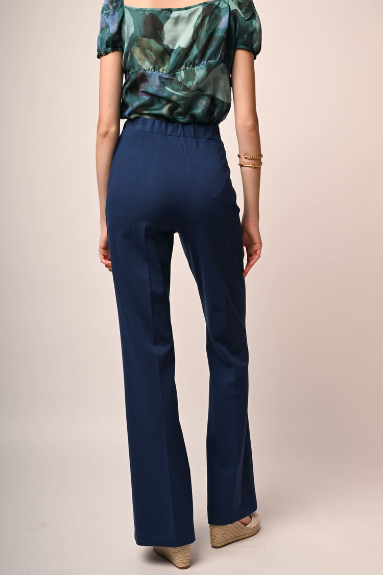 Pantaloni svasati misto viscosa