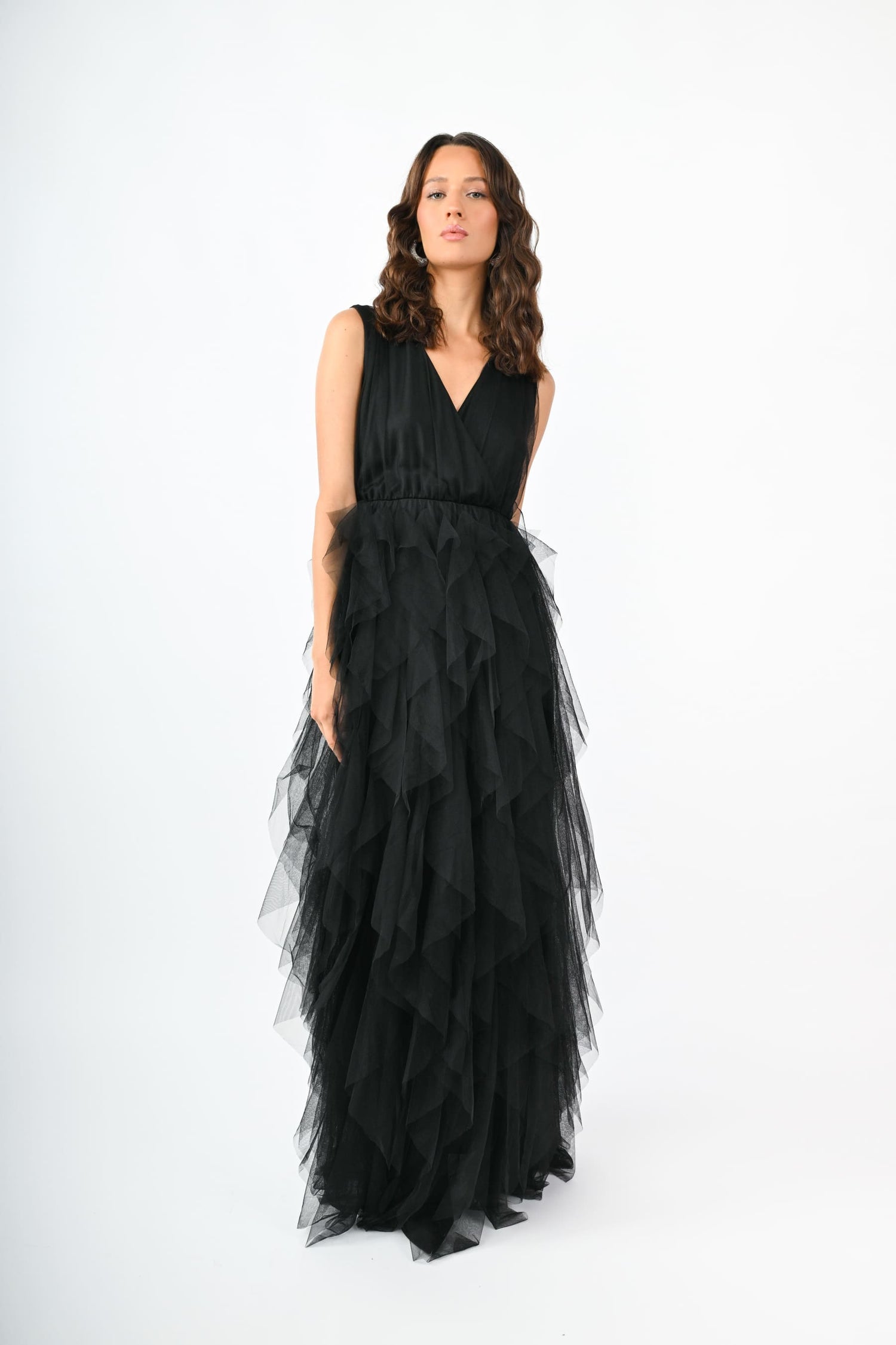 Abito lungo in tulle – Nunalie-svizzera