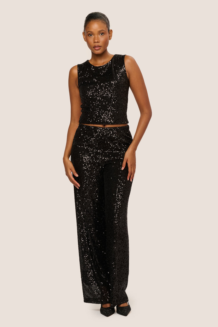 Pantaloni in paillettes