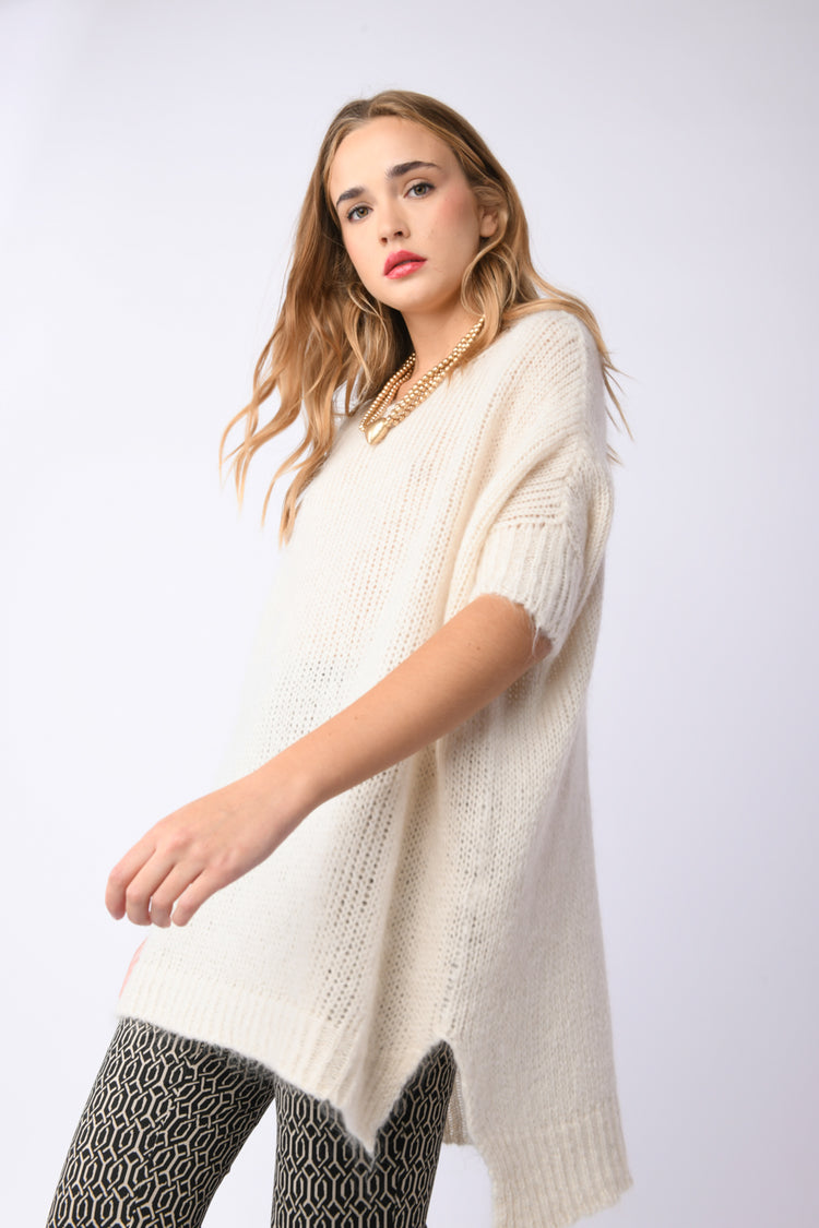 Pull oversize misto mohair