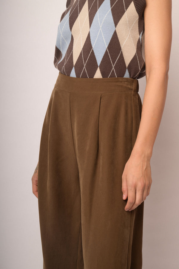 Pantaloni palazzo con coulisse