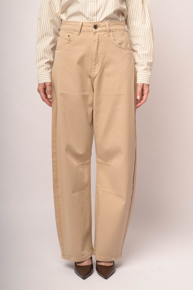 Pantaloni drill mom