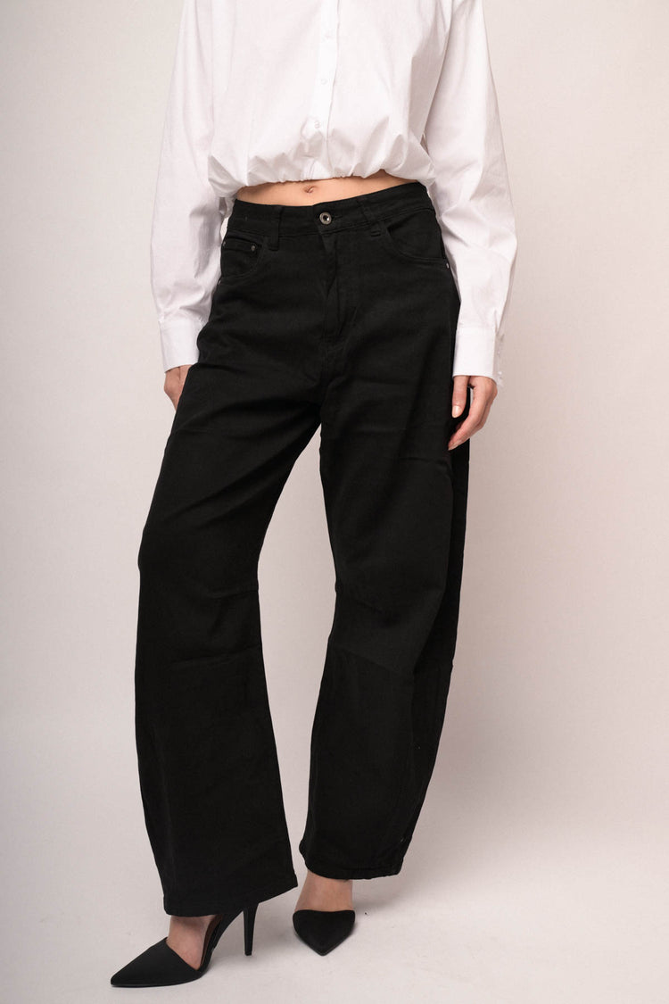 Pantaloni drill mom
