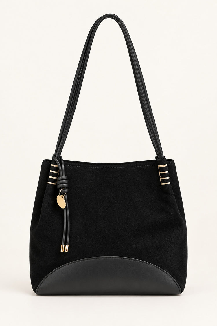 Borsa a secchiello velour