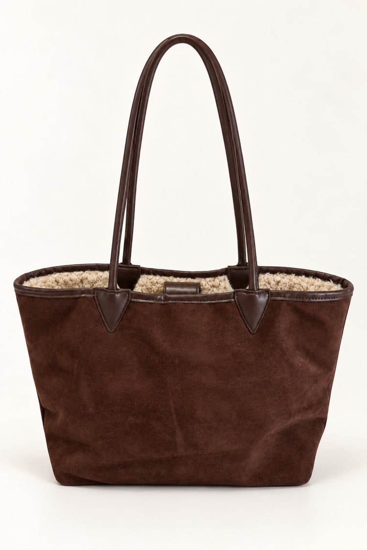 Borsa shopper con boucle dentro