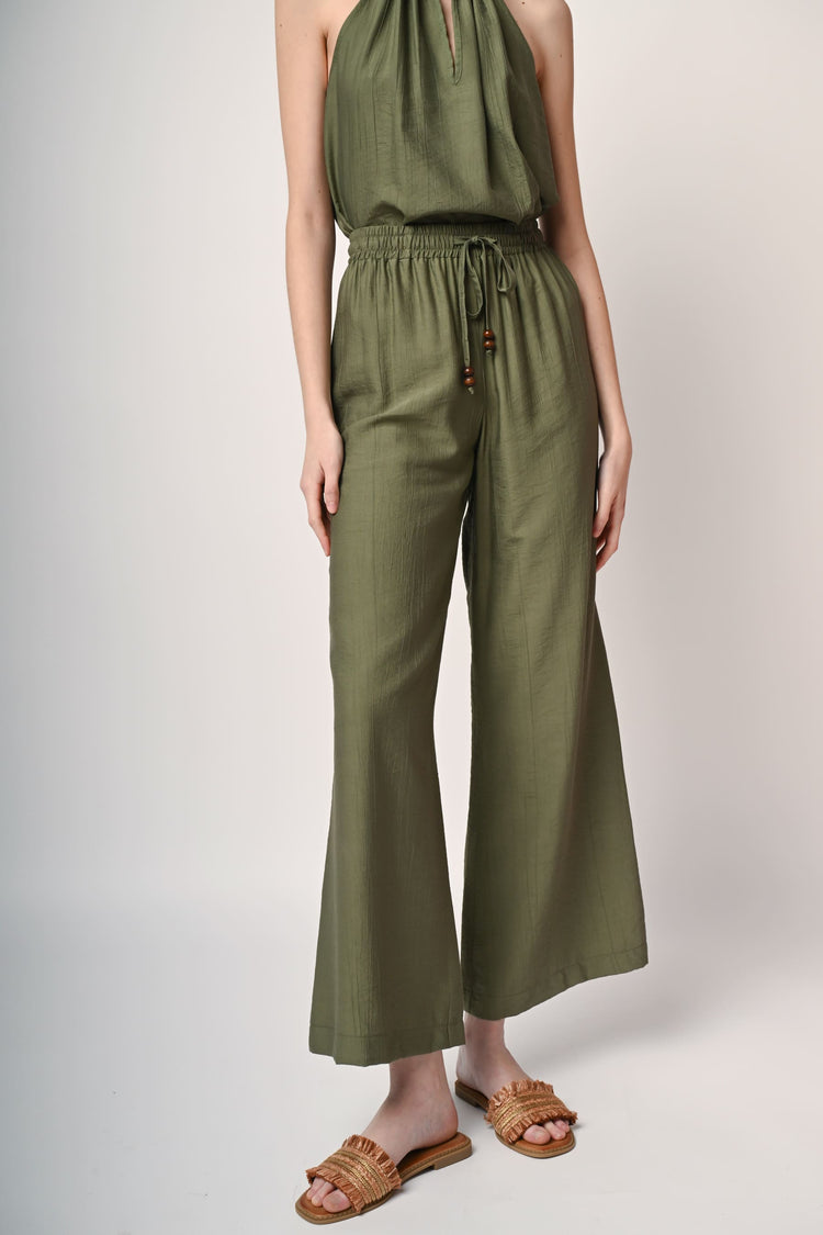 Pantaloni palazzo con coulisse