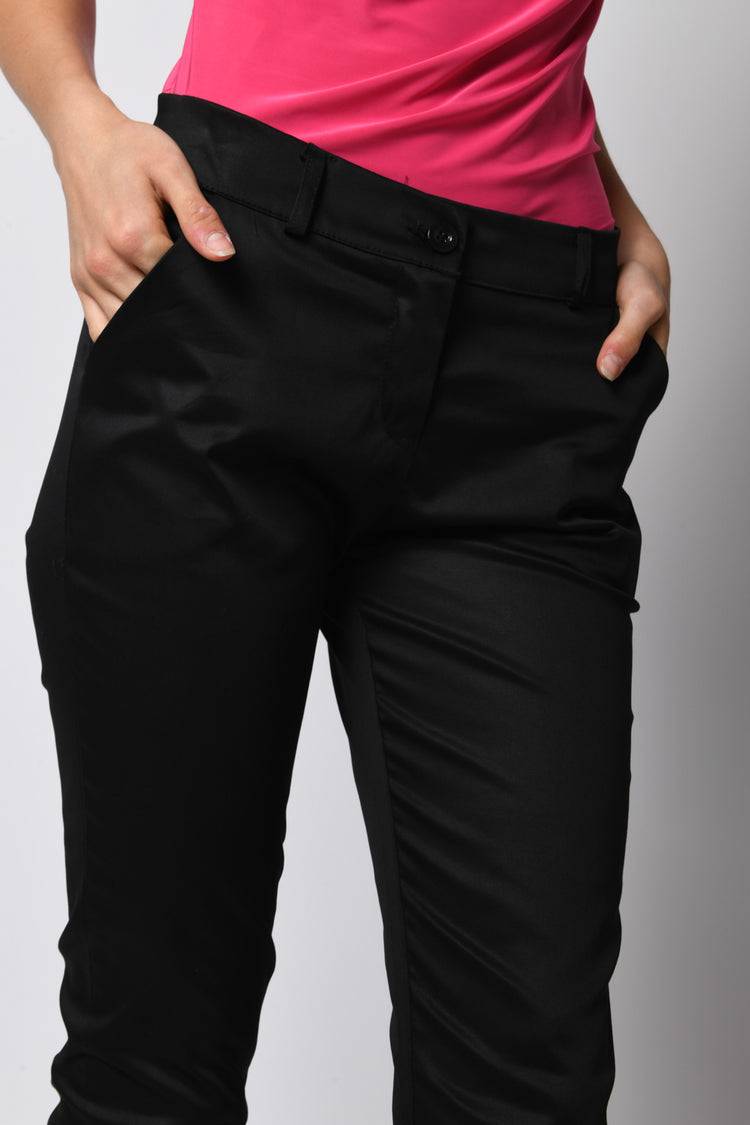 Pantaloni in cotone stretch