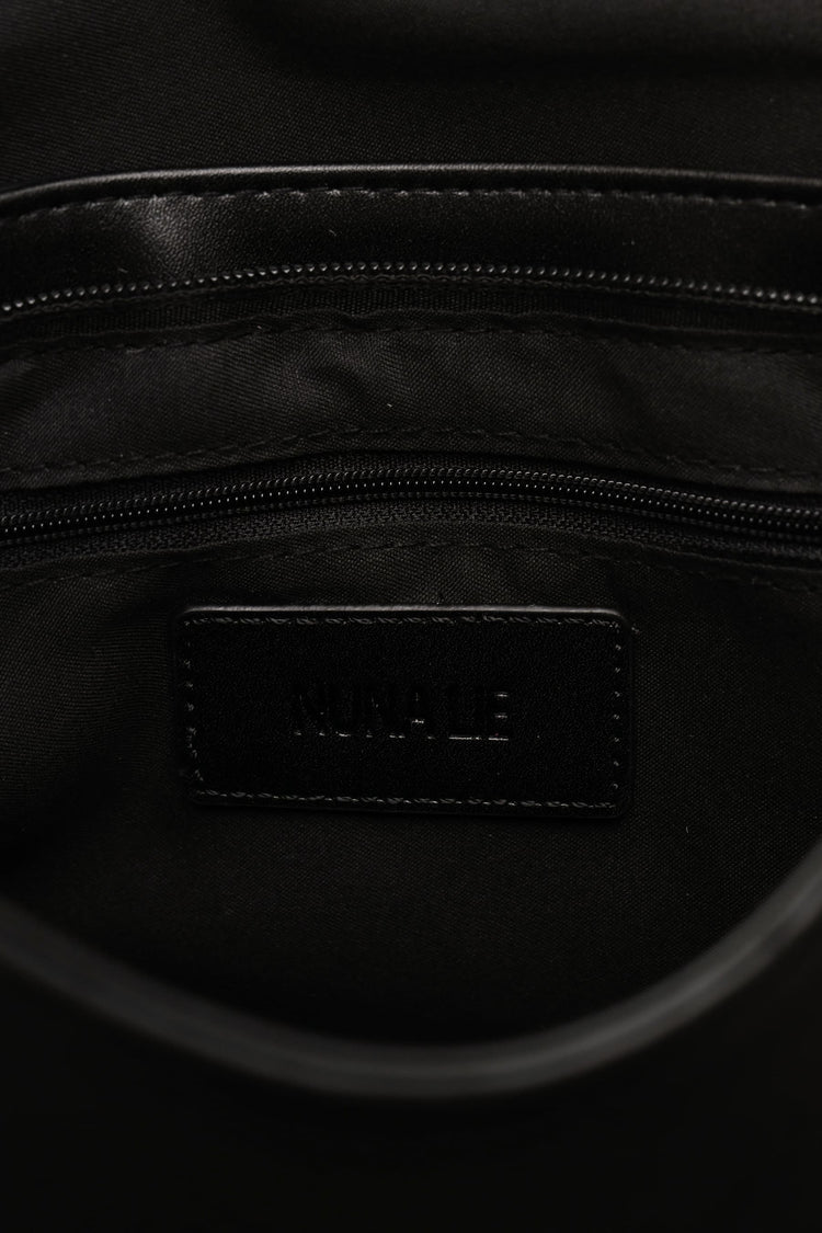 Borsa a tracolla bi-materiale