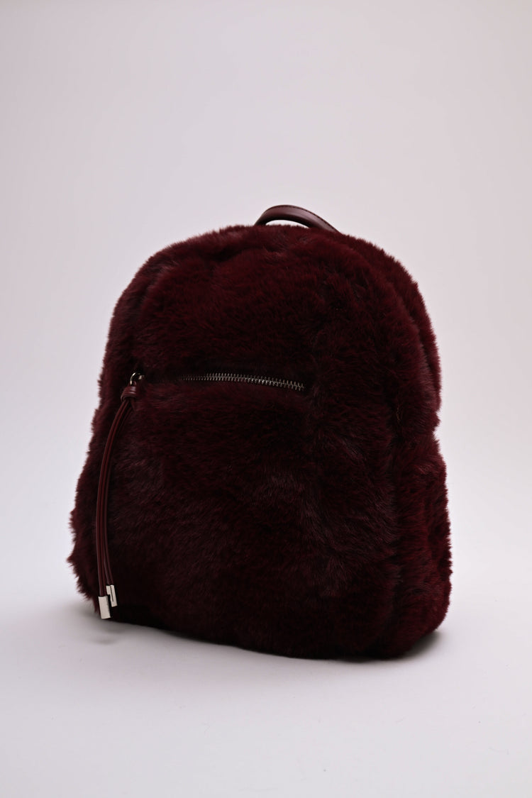 Zaino in faux fur