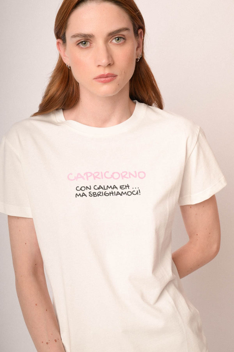 T shirt Capricorno zodiaco