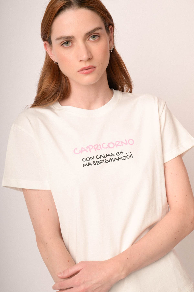 T shirt Capricorno zodiaco