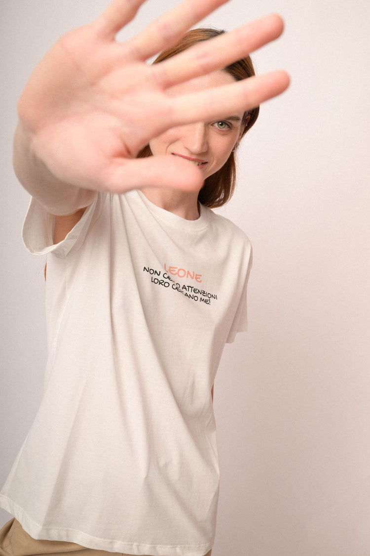 T shirt Leone zodiaco