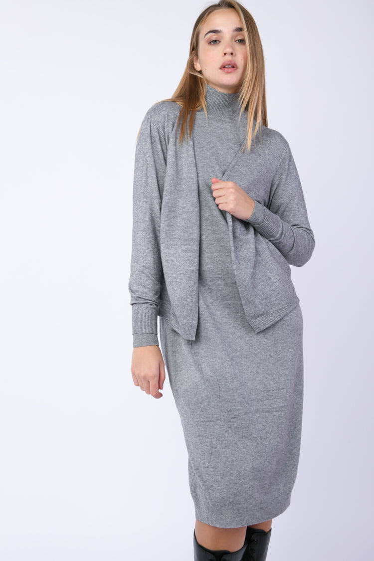 Cardigan misto viscosa