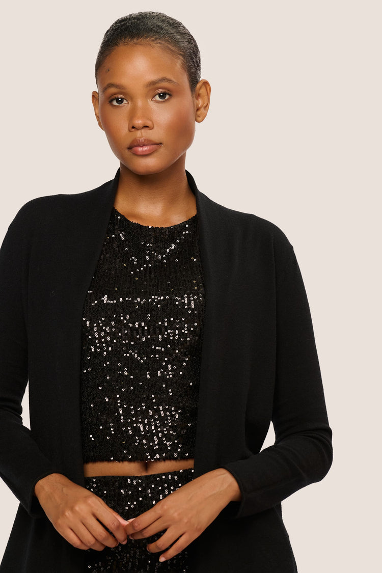 Cardigan senza chiusura