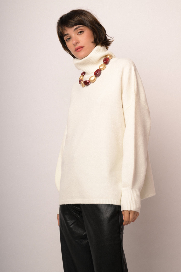 Maglia collone over
