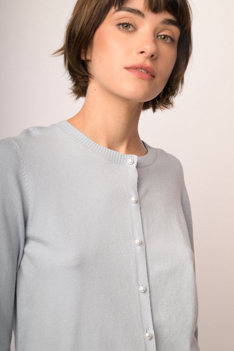 Cardigan con fiocchi