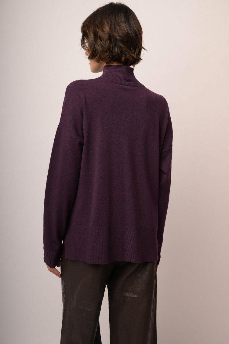 Maglia lupetto over