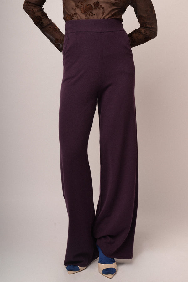 Pantaloni palazzo con tasche
