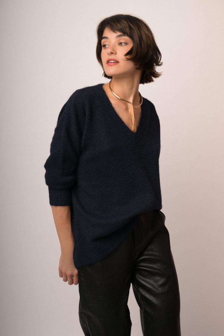 Maglia scollo V over