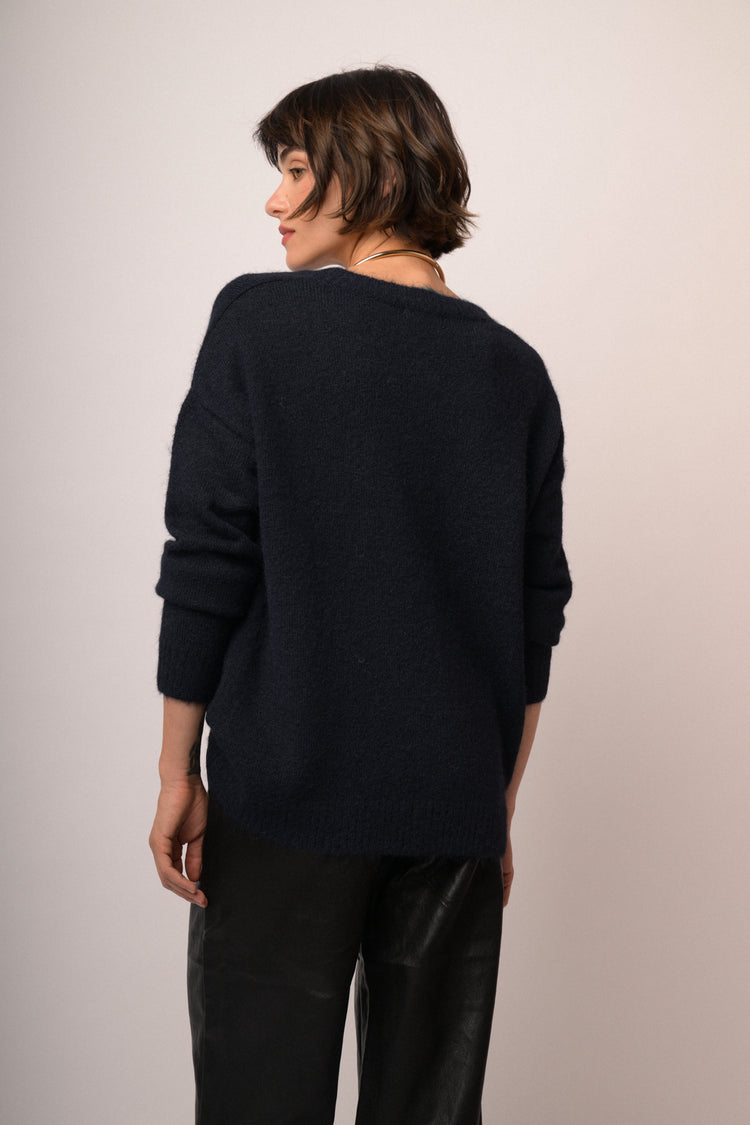 Maglia scollo V over