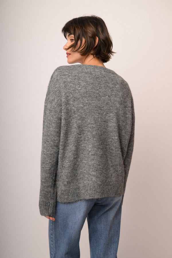 Maglia scollo V over