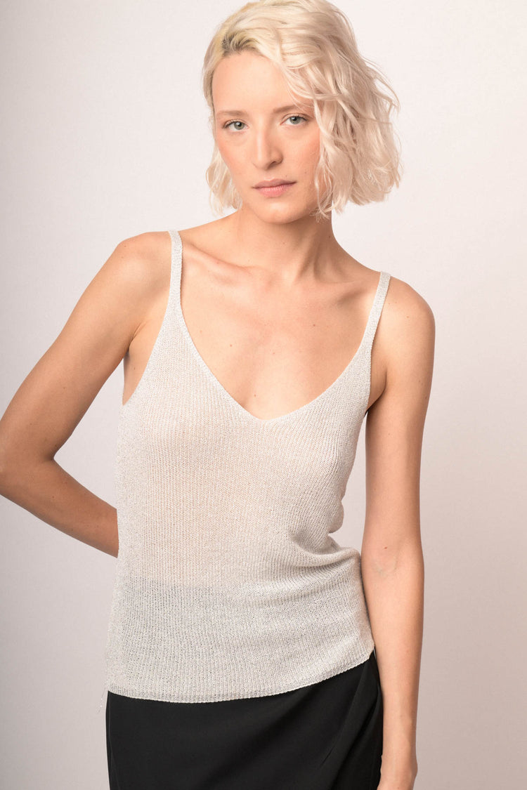 Maglia top lurex