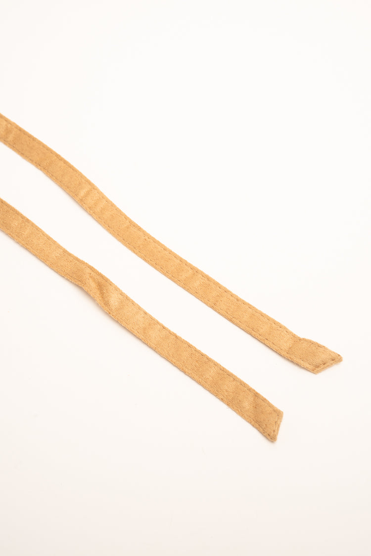 Fusciacca vellutata beige