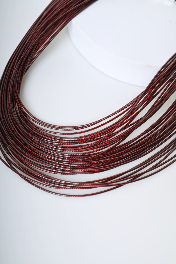 Set collana + bracciale multifili
