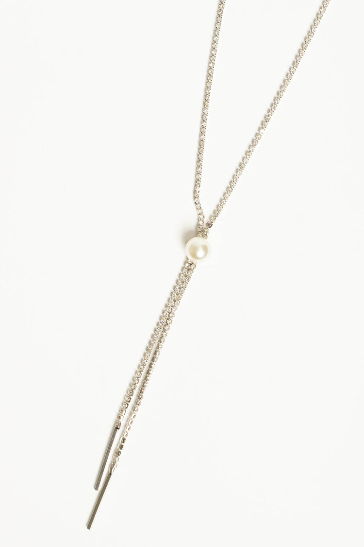 Collana catena con sfera