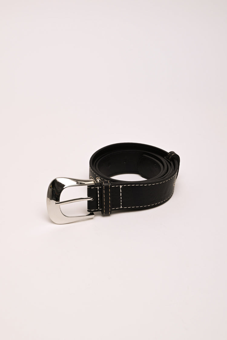 Cintura stile Texas con ricamo