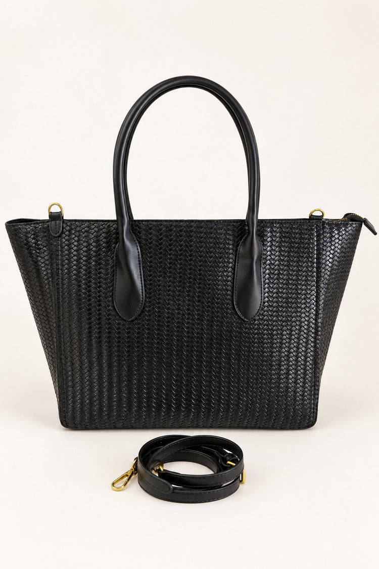 Borsa shopper trama spiga
