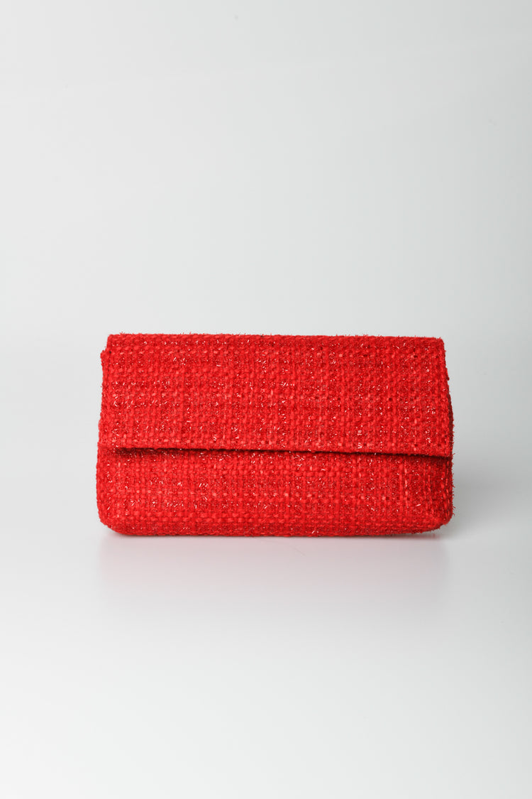 Pochette in tweed