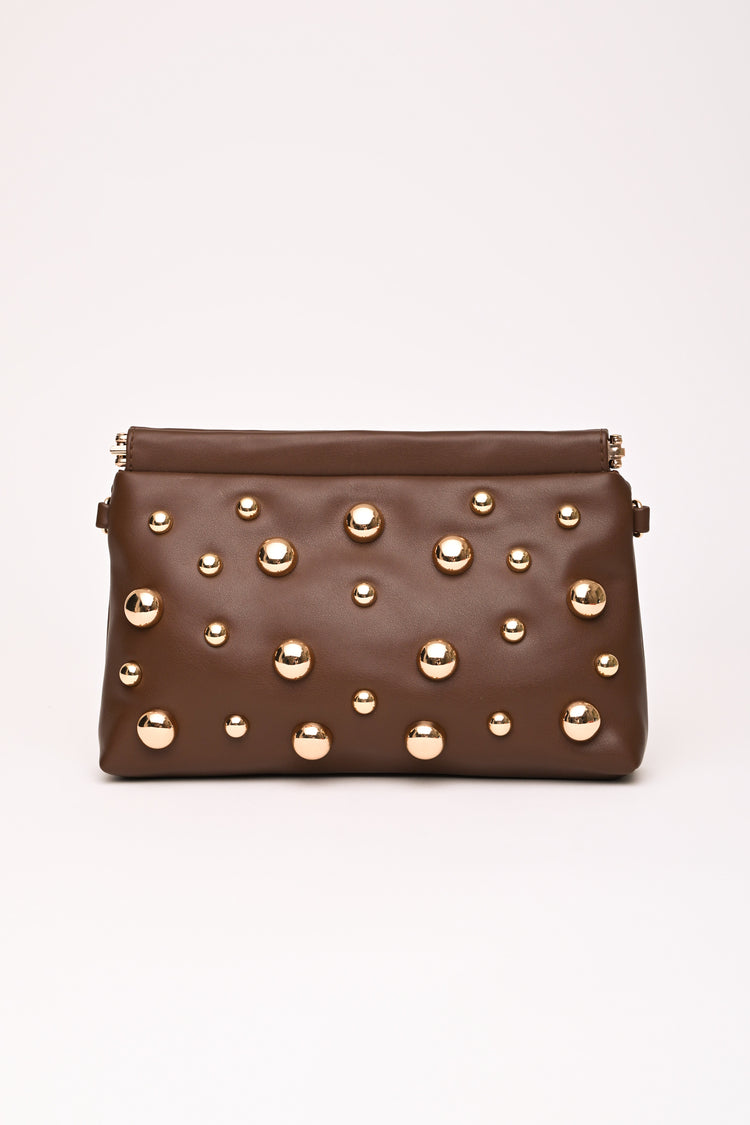 Pochette con borchie
