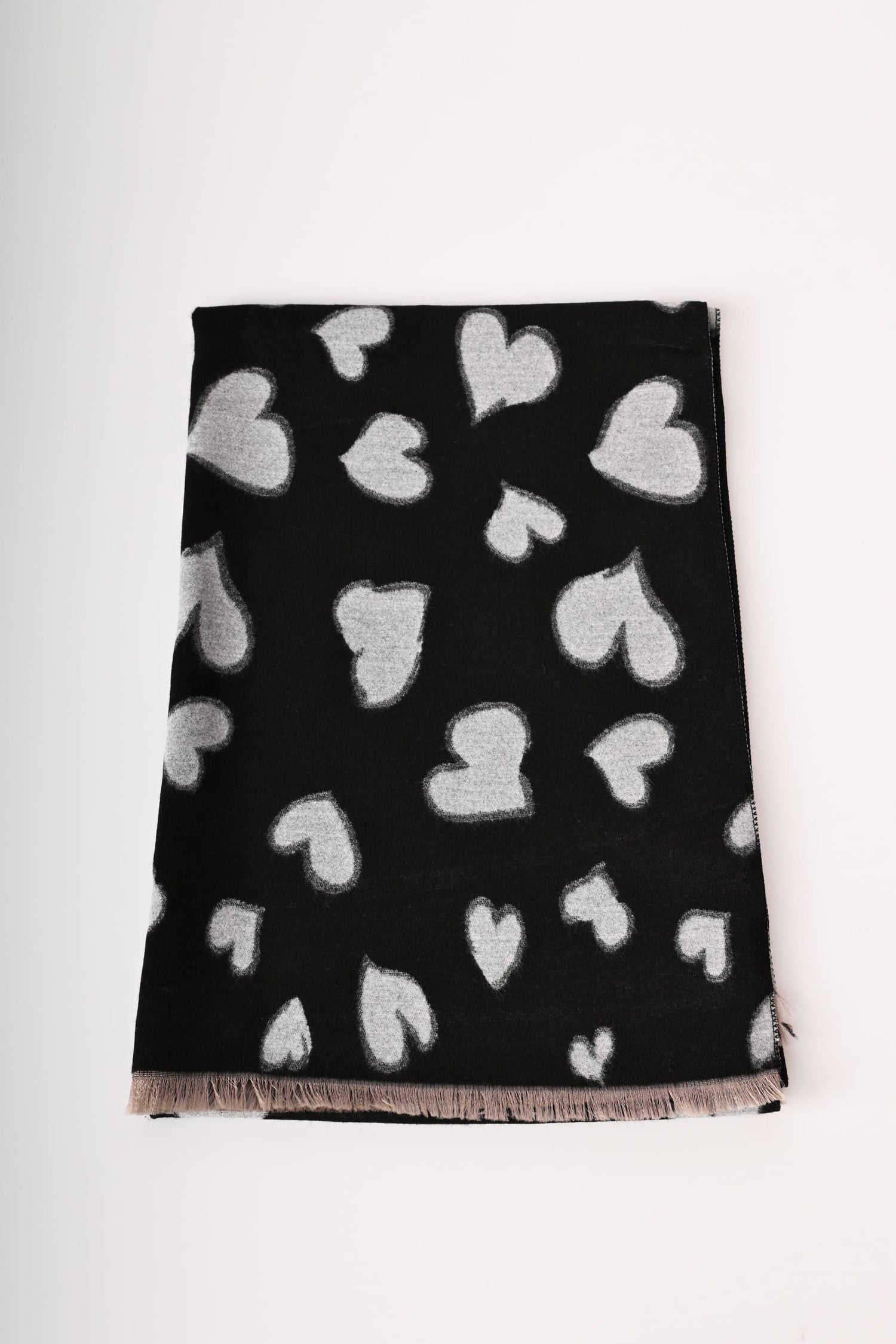 Sciarpa in jacquard a cuori – Nunalie-svizzera