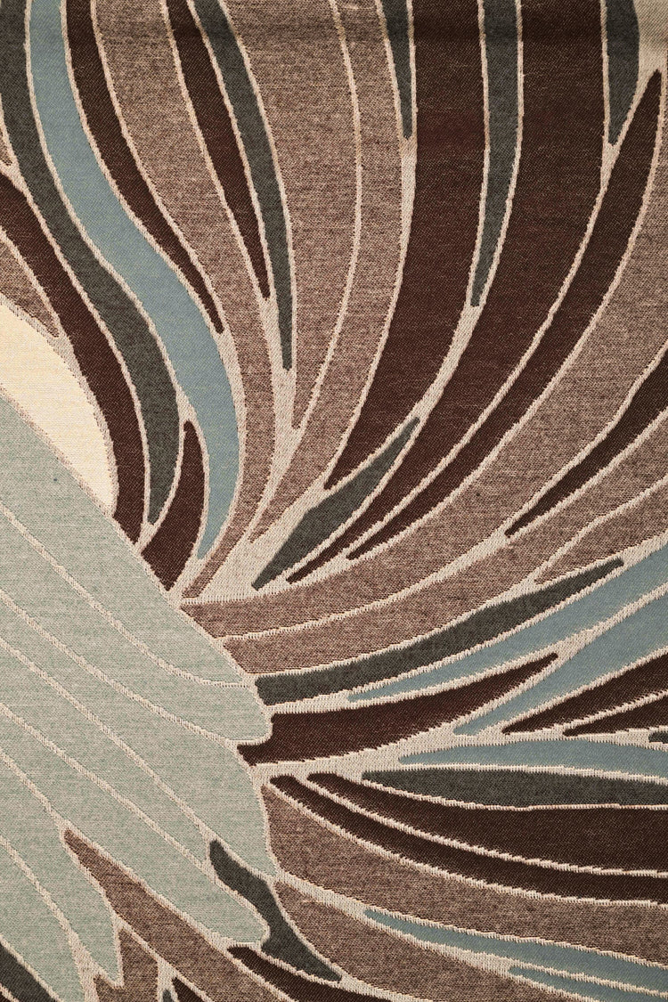 Sciarpa con grafica floreale