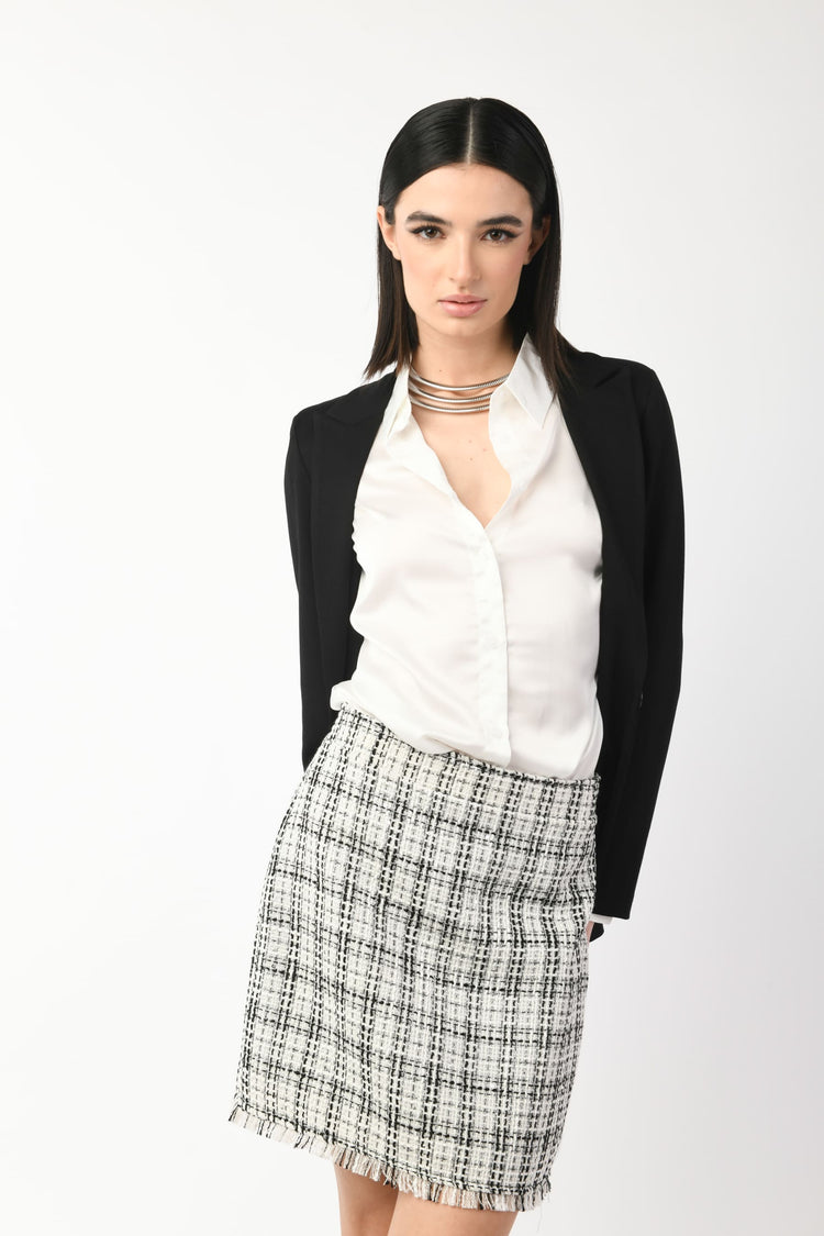 Blazer monopetto punto Milano