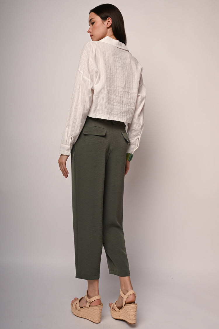 Pantaloni con pinces