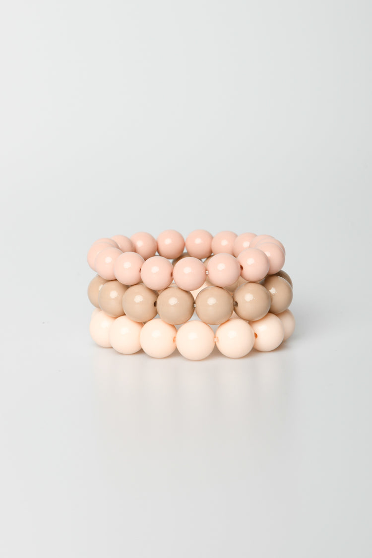 Bracciale multifili in perle